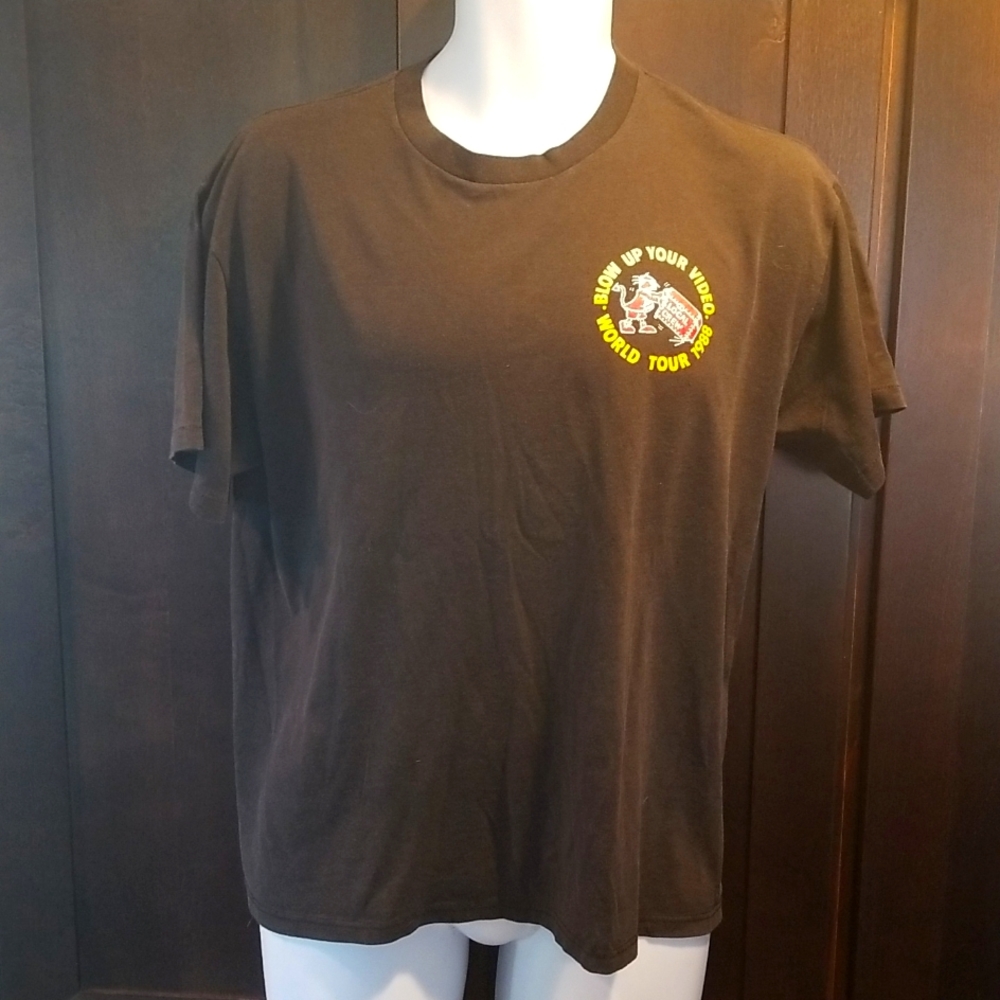 ACDC Blow Up Your Video World Tour 1988 Concert T